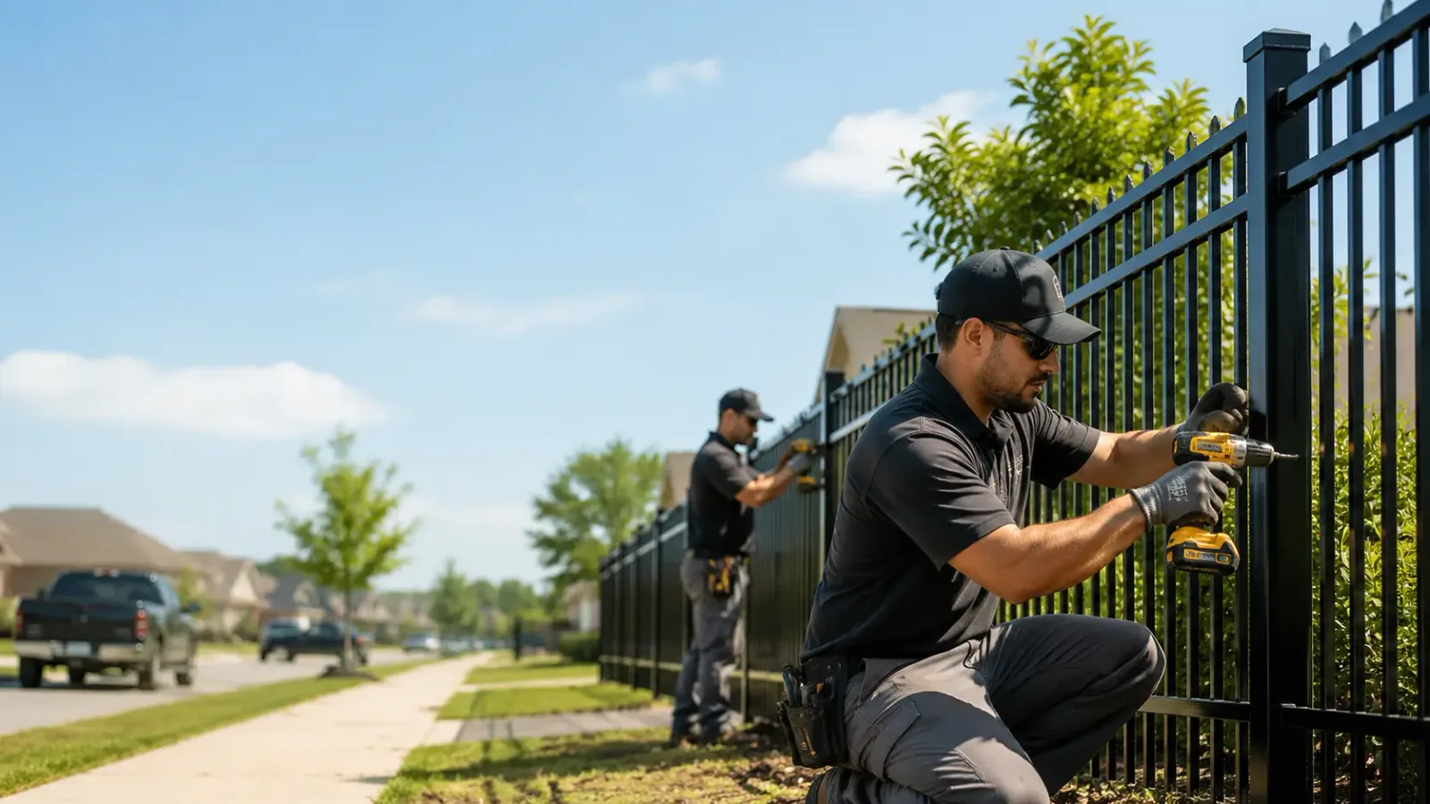 Metal Fence Installation in Clinton, MO